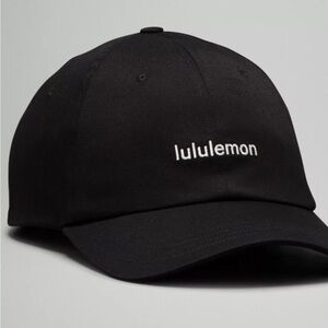 New Lululemon Black Baseball Cap